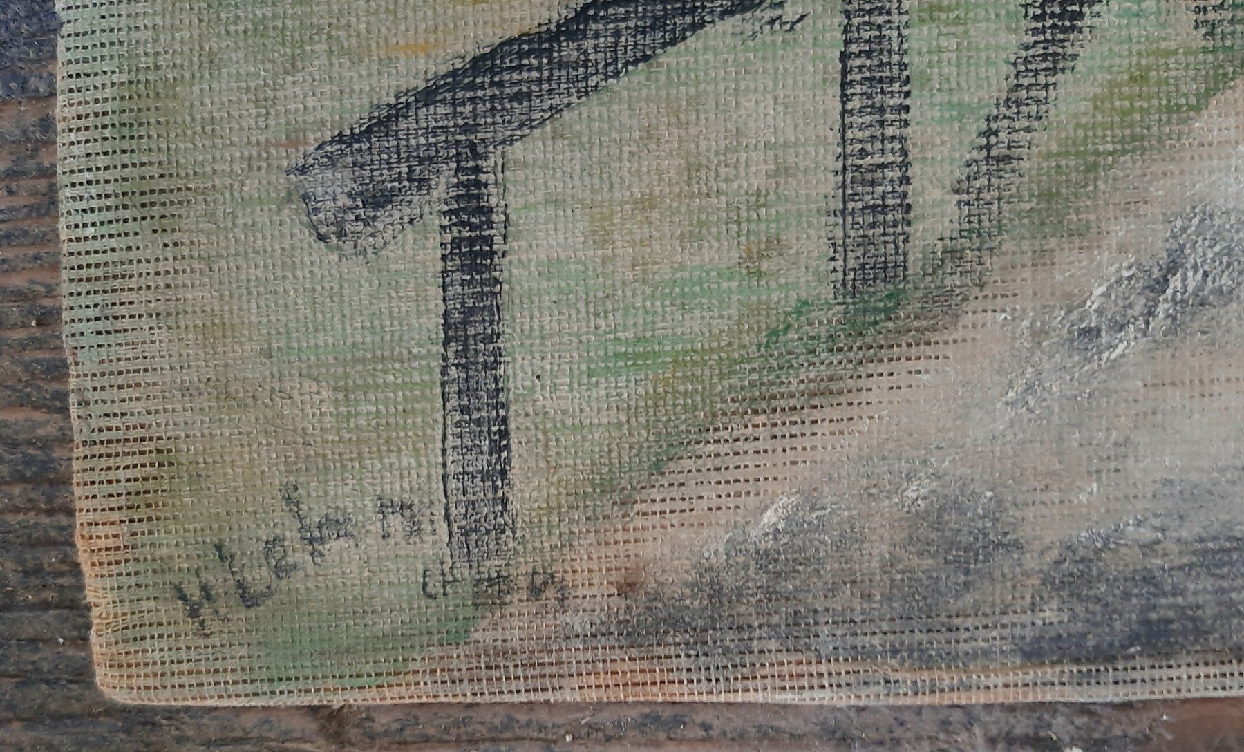Tableaux: Art brut Gemälde signiert – D'occasion à Arbon par torso444 1