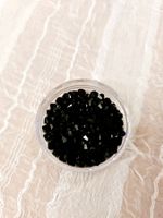 Swarovski Perlen 50 stk 4mm jet