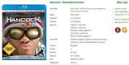 Hancock - Extended Version (2 Discs) [Blu-ray]