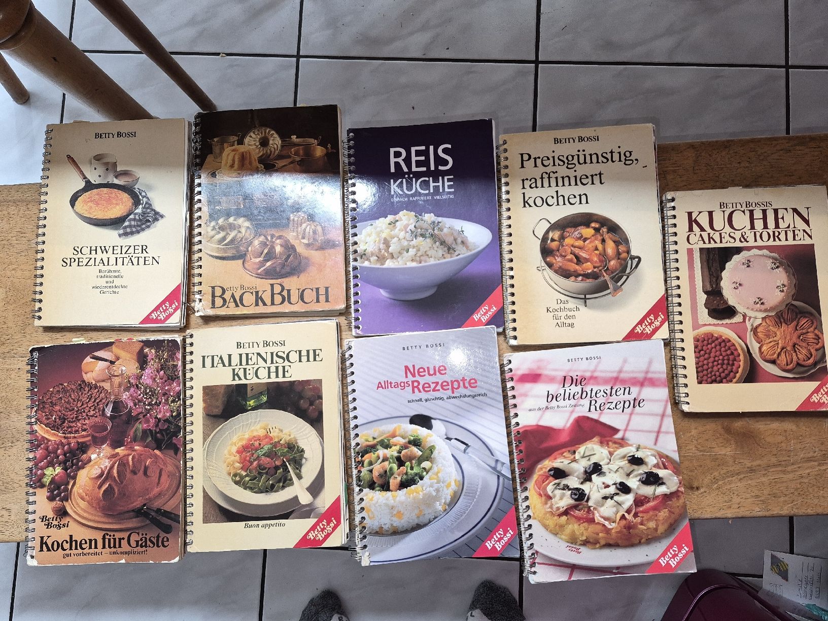 Libri: Kochbücher von Betty Bossi – Usato da Mels venduto da Eventuell3
