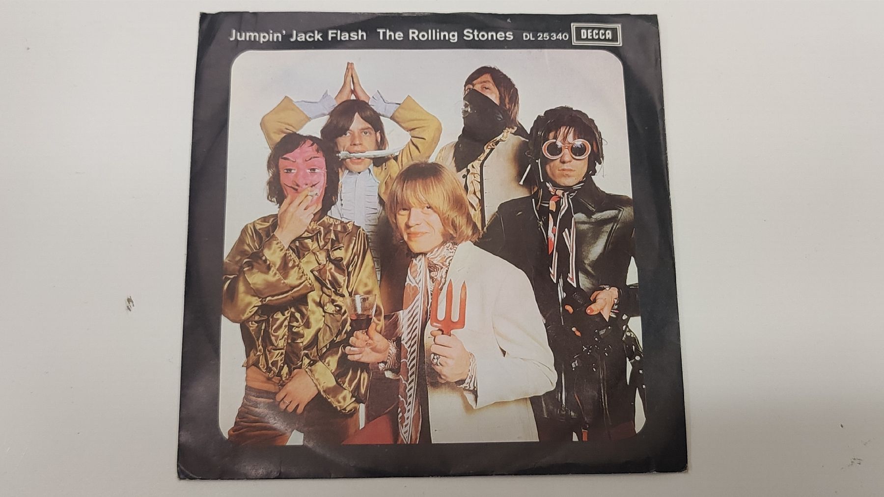 Schallplatten: The Rolling Stones - Jumpin' Jack Flash, Single (S1) – Gebraucht aus Neuenhof von SchnaeppliAllerlei