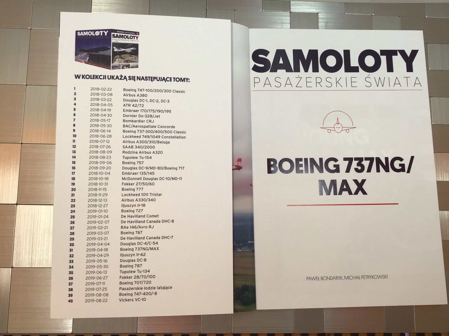 Libri: SAMOLOTY BOEING 737NG/MAX – Usato da Männedorf venduto da Spezial-Modelle 1