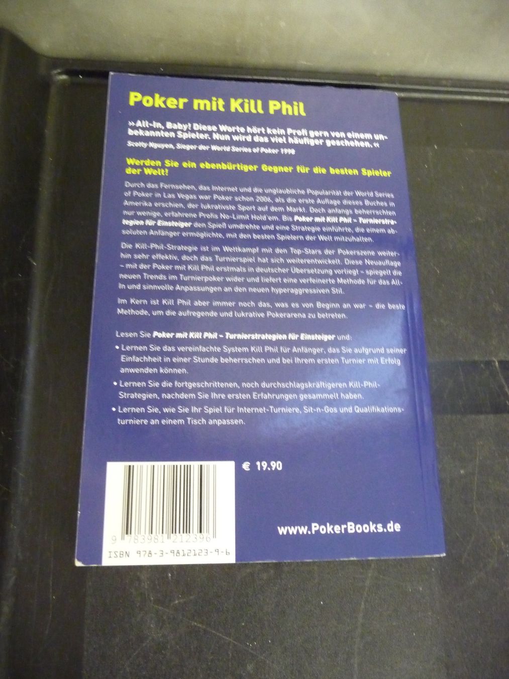 Libri: Buch: Poker mit Kill Phil – Usato da Rafz venduto da Powacaddy 1