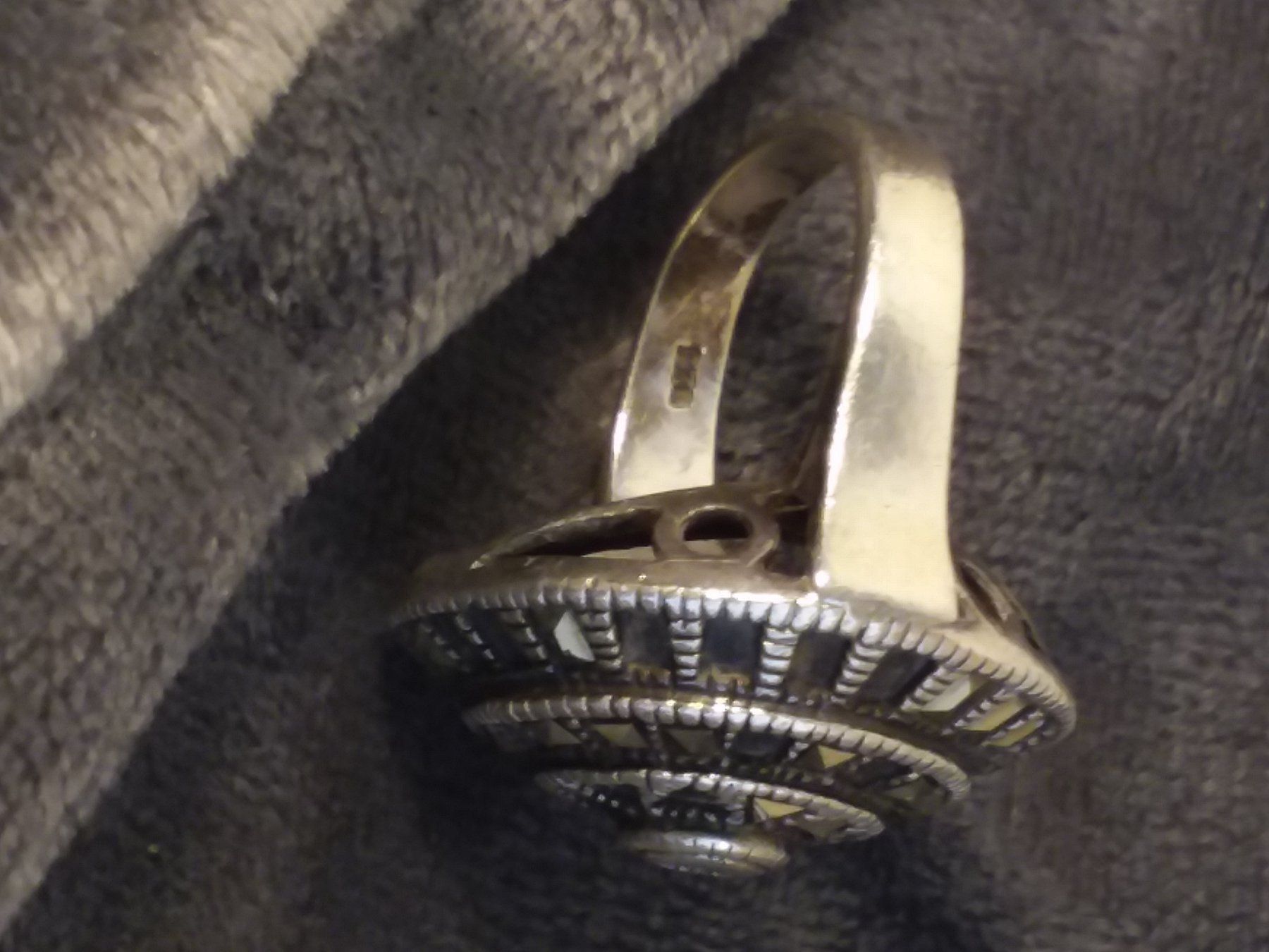 Ringe: Sterling Silber Markasiten Ring, Grösse 58 – Gebraucht aus Zürich von SciTec 6