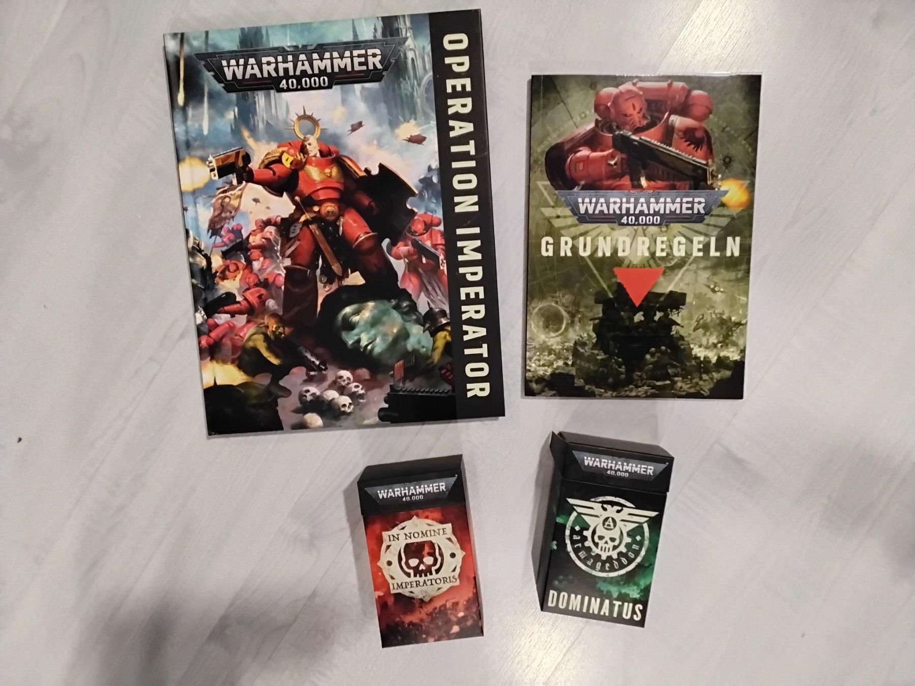Giochi: Warhammer 40k 40000 Armageddon Spielmaterial und Regeln – Nuovo (secondo la descrizione) da Visp venduto da maiksum