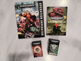 Warhammer 40k 40000 Armageddon Spielmaterial und Regeln