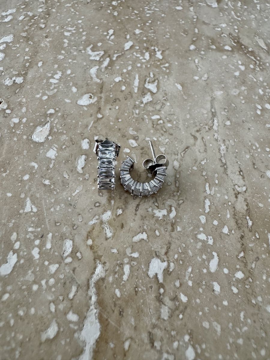 Orecchini pendenti & Orecchini a lobo: Silber Ohrringe mit Zirkonia – Nuovo e nell'imballaggio originale da Oberhasli venduto da Duabelle_official 2