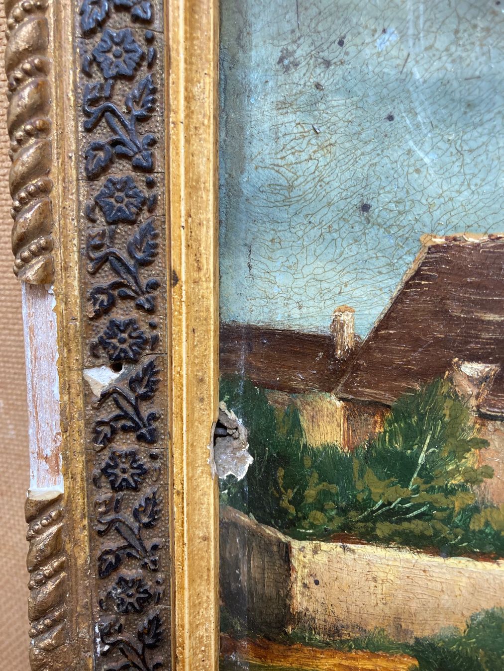 Tableaux: antikes Ölbild – D'occasion à zürich par papalapa 2