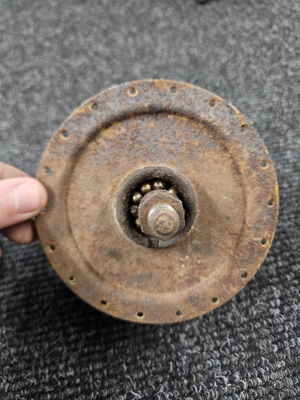 Sachs Pièces pour mobylette: Sachs 503 Voderrad Speichennabe  – D'occasion à Mellingen par Mech-Service 5