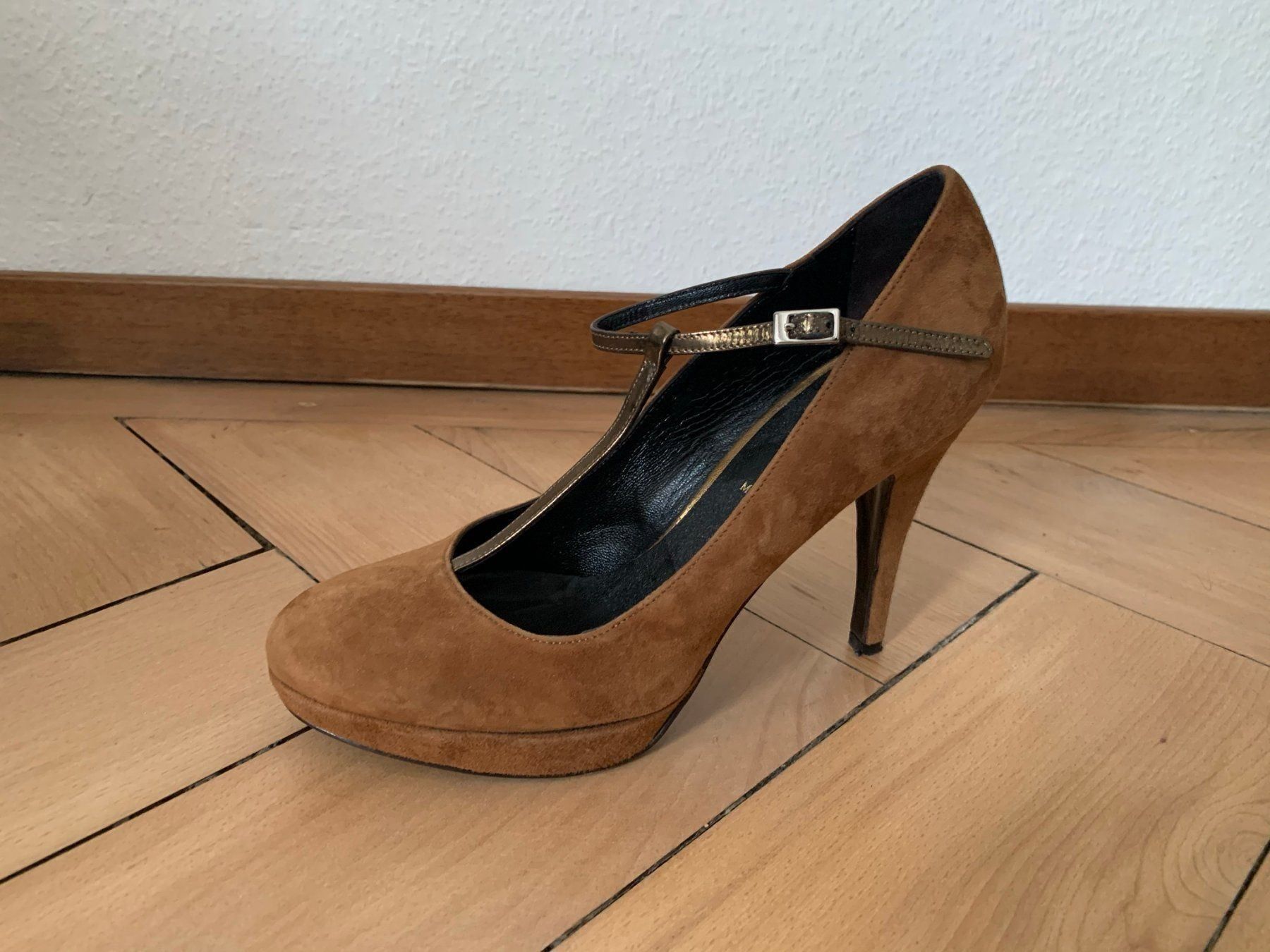 Scarpe da donna: ALBERTO ZAGO - Riemchen Leder Pumps 38 – Usato da Zürich venduto da Diazaio 1