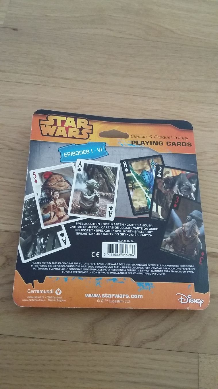 Jeux: Spielkarten "Star Wars" – Neuf avec emballage d'origine à Goldau par Soundbookie 1