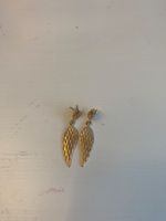 Ohrringe / Ohrstecker "Engelsflügel" Goldfarben