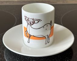 Espresso Tasse mit Teller neu