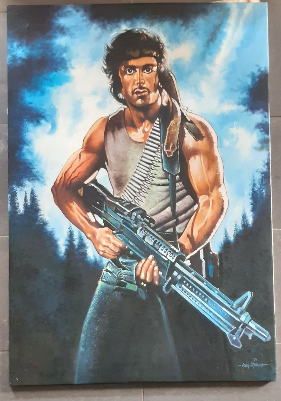 Poster & Bilder: Bild Rambo – Gebraucht aus Richterswil von ADIACE010