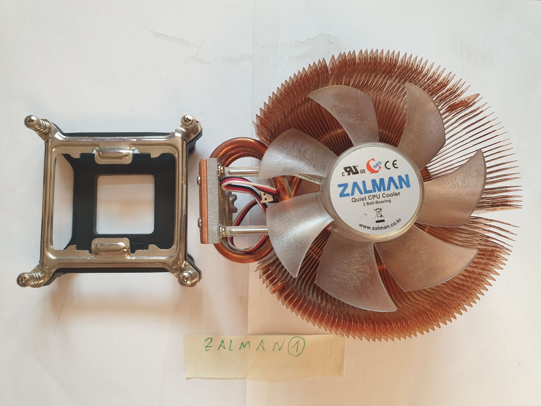 Ventilatori: Ventilateur Processeur Zalman – Usato da Moudon venduto da Amaroli7
