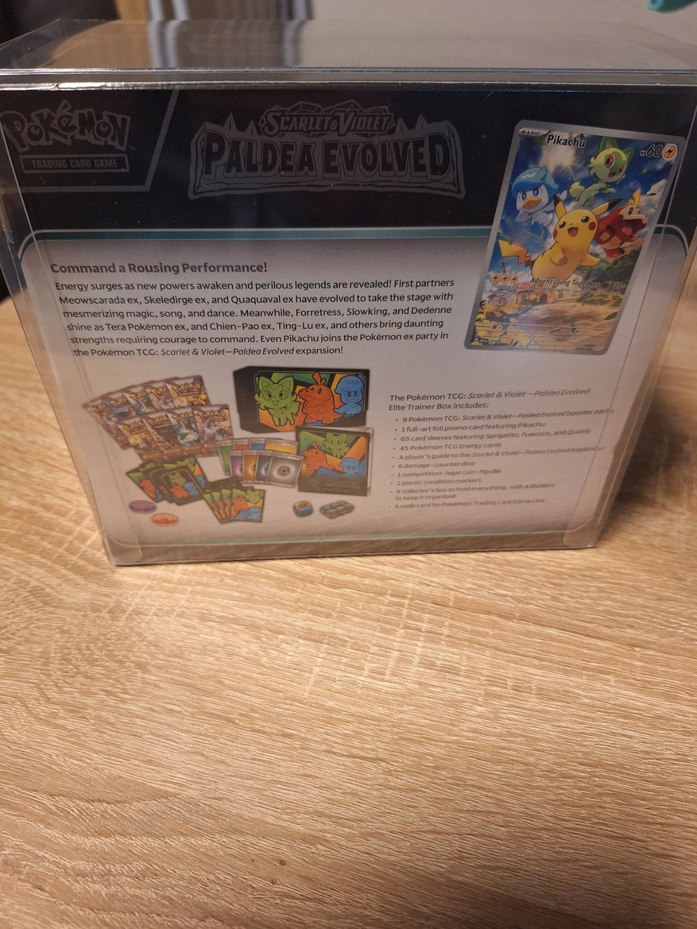 Pokémon Sammelbilder & Trading cards: Pokemon Paldea Evolved ETB EN | Pokemon Karten – Neu und originalverpackt aus Martigny von lau_d68y 1