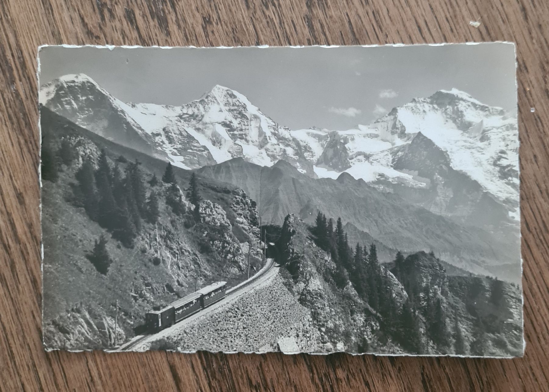 Ansichtskarten: Bergbahn Interlaken-Schynige Platte – Gebraucht aus Ebikon von Donar50 1