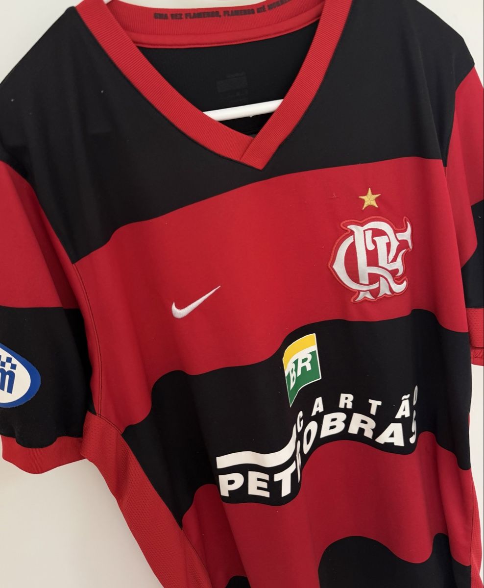 Nike T-shirt: Flamengo Trikot Nike 2007-08 Heim – Usato da Füllinsdorf venduto da hae_gt9l 2
