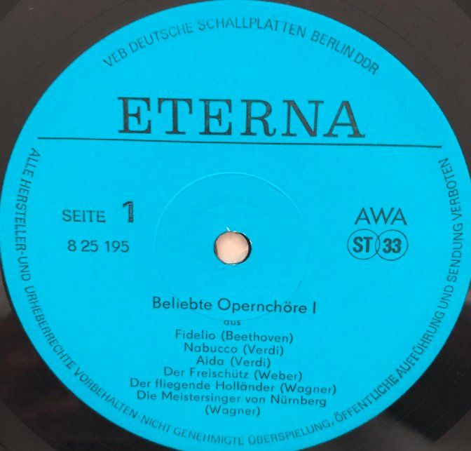 Schallplatten: Beliebte Opernchöre (LP) – Gebraucht aus Grüningen von azulrojo 2