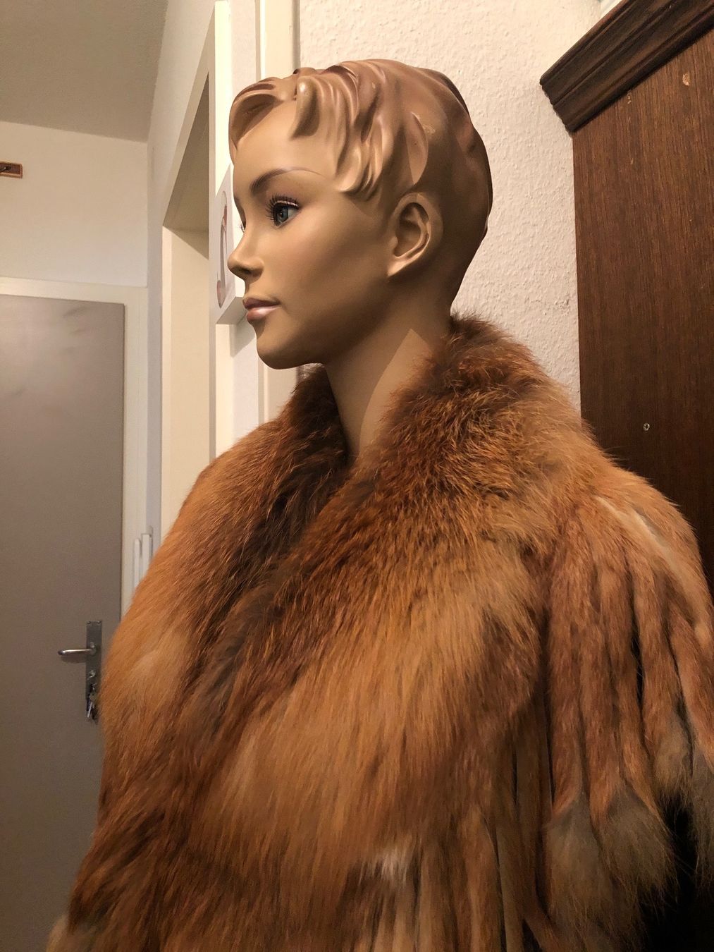 Altro in Moda donna: Poncho Cape Pelz Rotfuchs – Nuovo (secondo la descrizione) da Basel venduto da Ivana_4 3