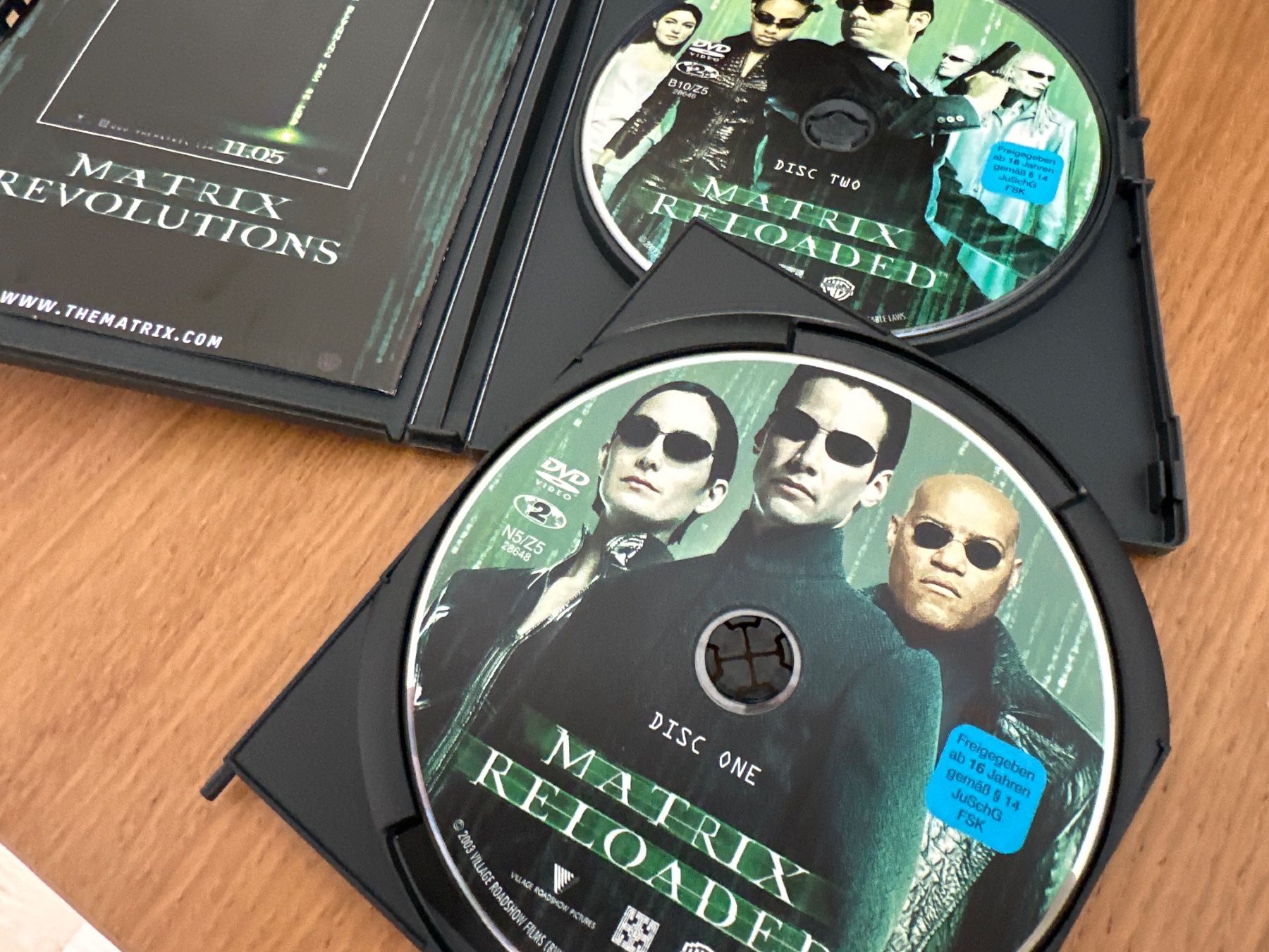 Alle DVDs: Matrix Reloaded 2 Disc Edition DVD – Gebraucht aus Zwingen von veilchen_123 2