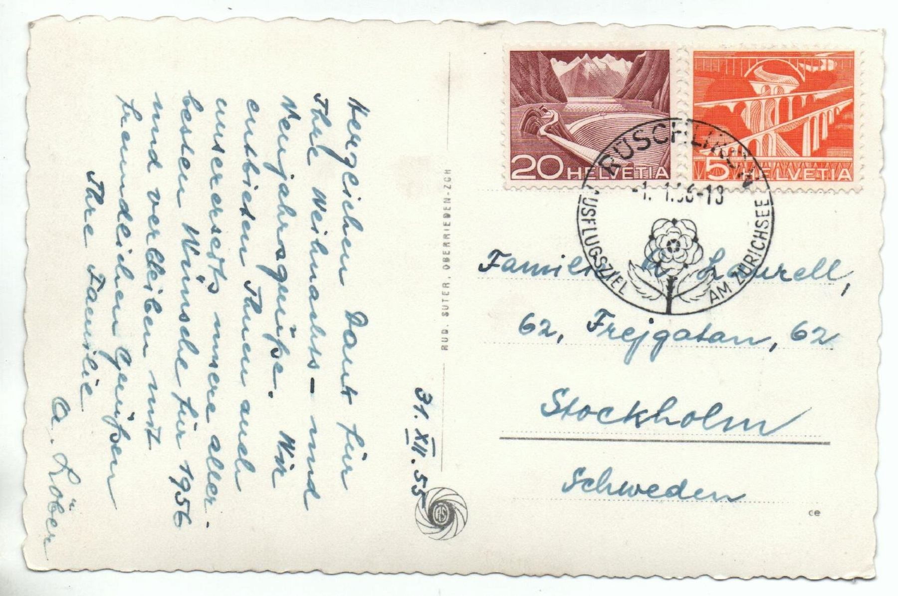 Cartes postales: RÜSCHLIKON (Kaffeestube) – D'occasion à Jona par philajona 1