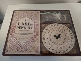 L'art du pendule, kit radiesthésie complet, neuf!