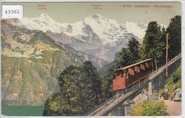 Interlaken - Harderbahn - Litho