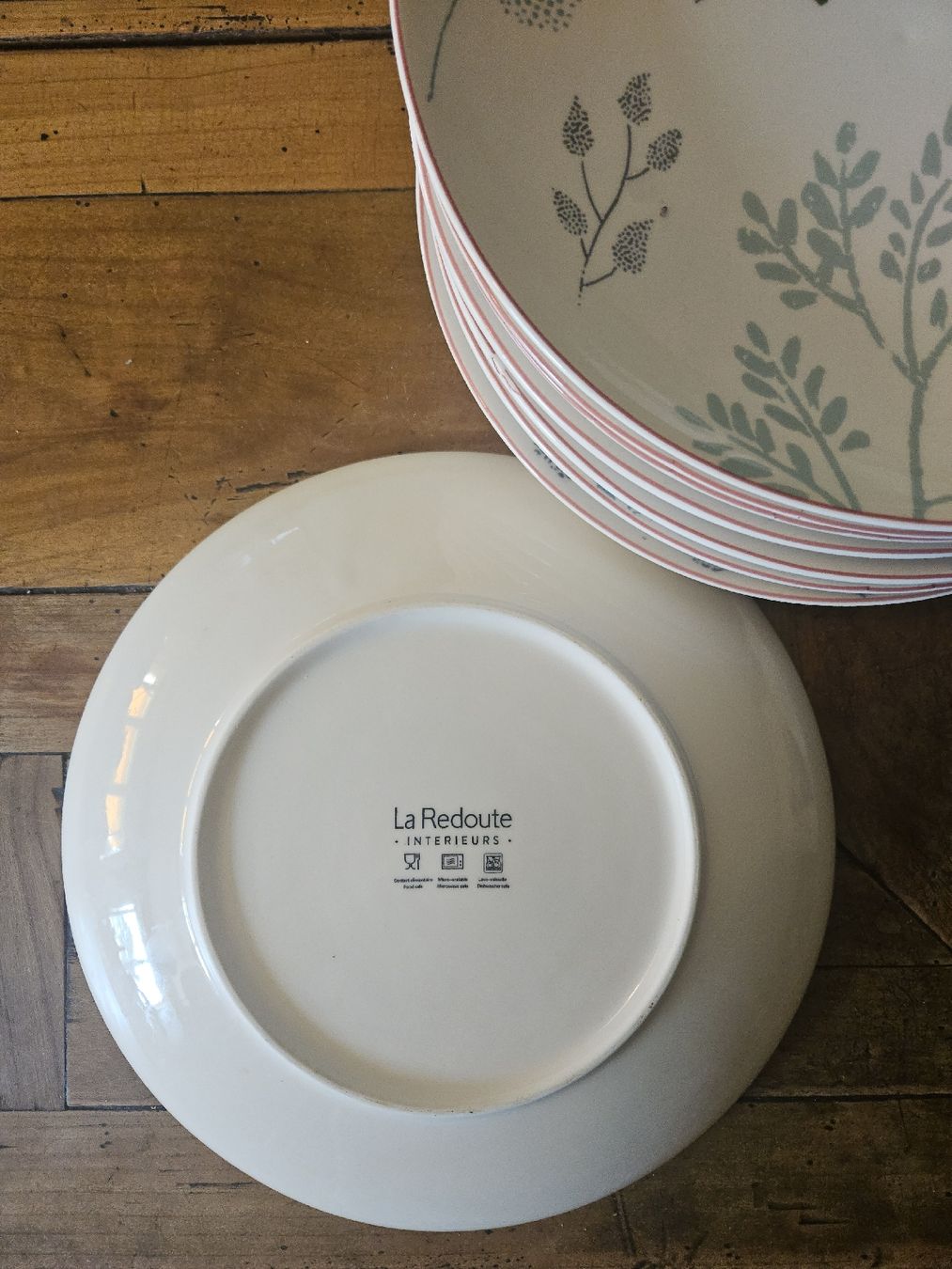 La Redoute Piatti: 8 assiettes La Redoute intérieur – Nuovo (secondo la descrizione) da Thônex venduto da lacomtessedesfees 2