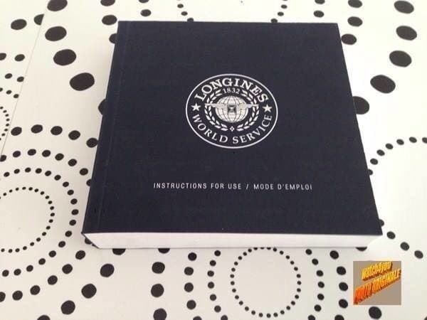 Documenti: LONGINES ORIGINAL - OPERATING INSTRUCTIONS UNIVERSAL - NEW ! – Nuovo e nell'imballaggio originale da Epalinges venduto da dream-watch