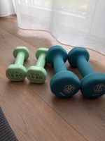 Hanteln 2x 1kg 2x 2kg neuwertiger Zustand
