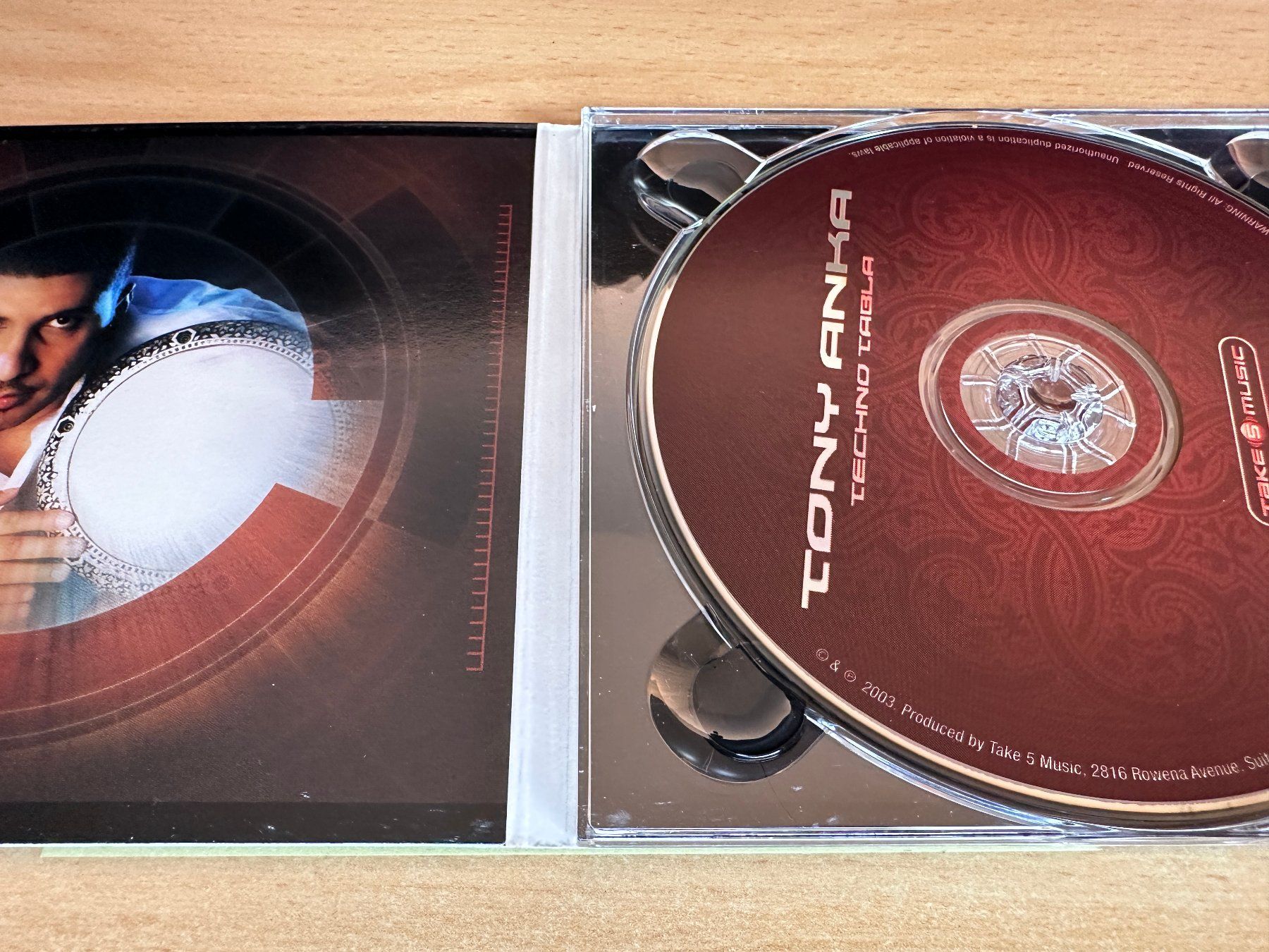 CD: Tony Anka – Techno Tabla – Usato da Rikon im Tösstal venduto da Alpenmutz 2