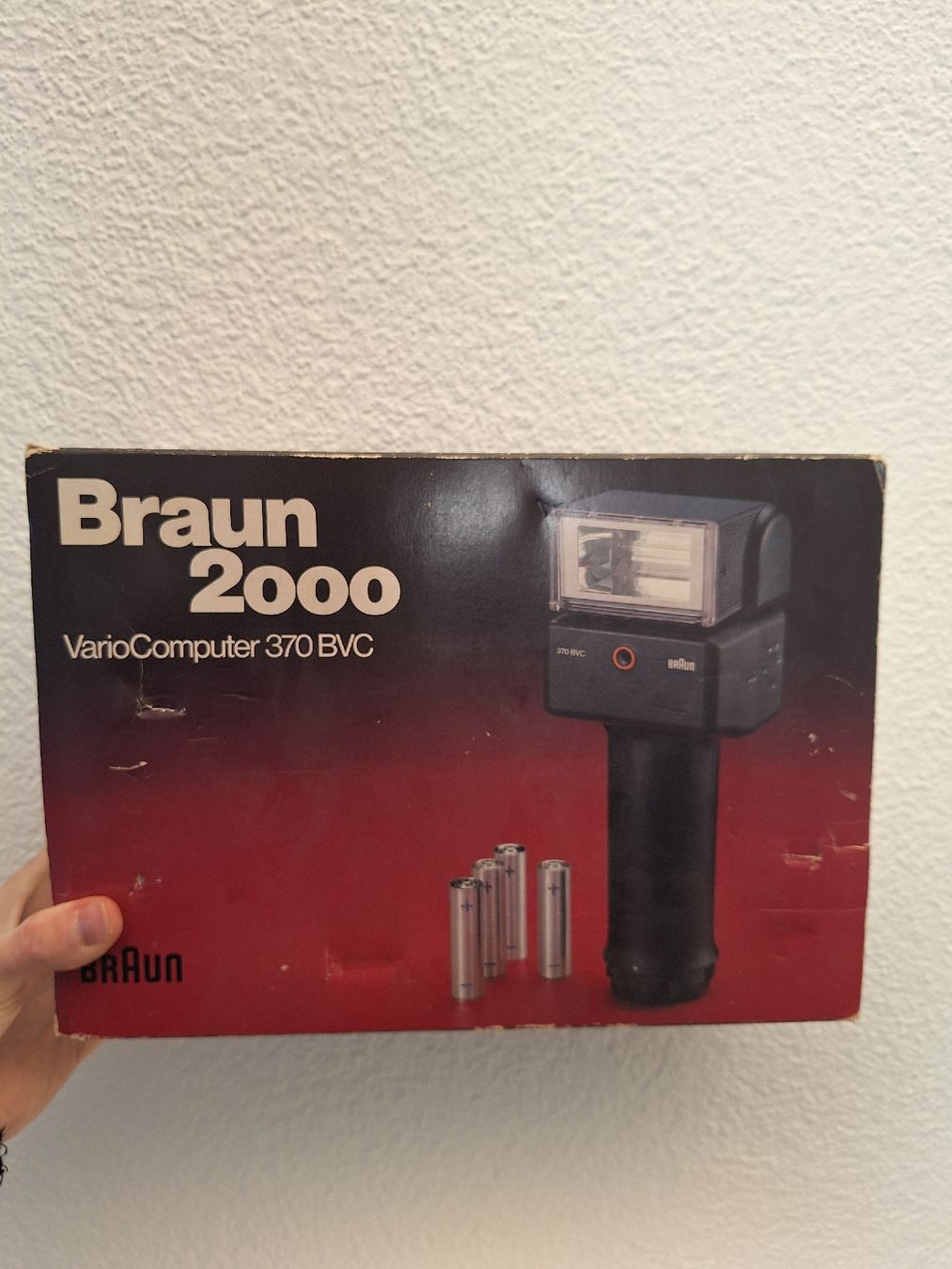 Braun Flash: Braun 2000 Blitzgerät 380 BVC Variocomputer – Usato da Pfäffikon SZ venduto da TobyPeterson