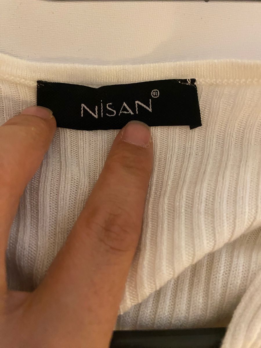 Pulls & Sweat-shirts: Weisser Pullover Nisan M – D'occasion à Dübendorf par GinaGiulia 3