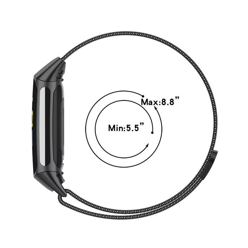 Smartwatch: Milanaise Loop Armband Fitbit Charge 5 – Nuovo e nell'imballaggio originale da Zürich venduto da Watch-247 3
