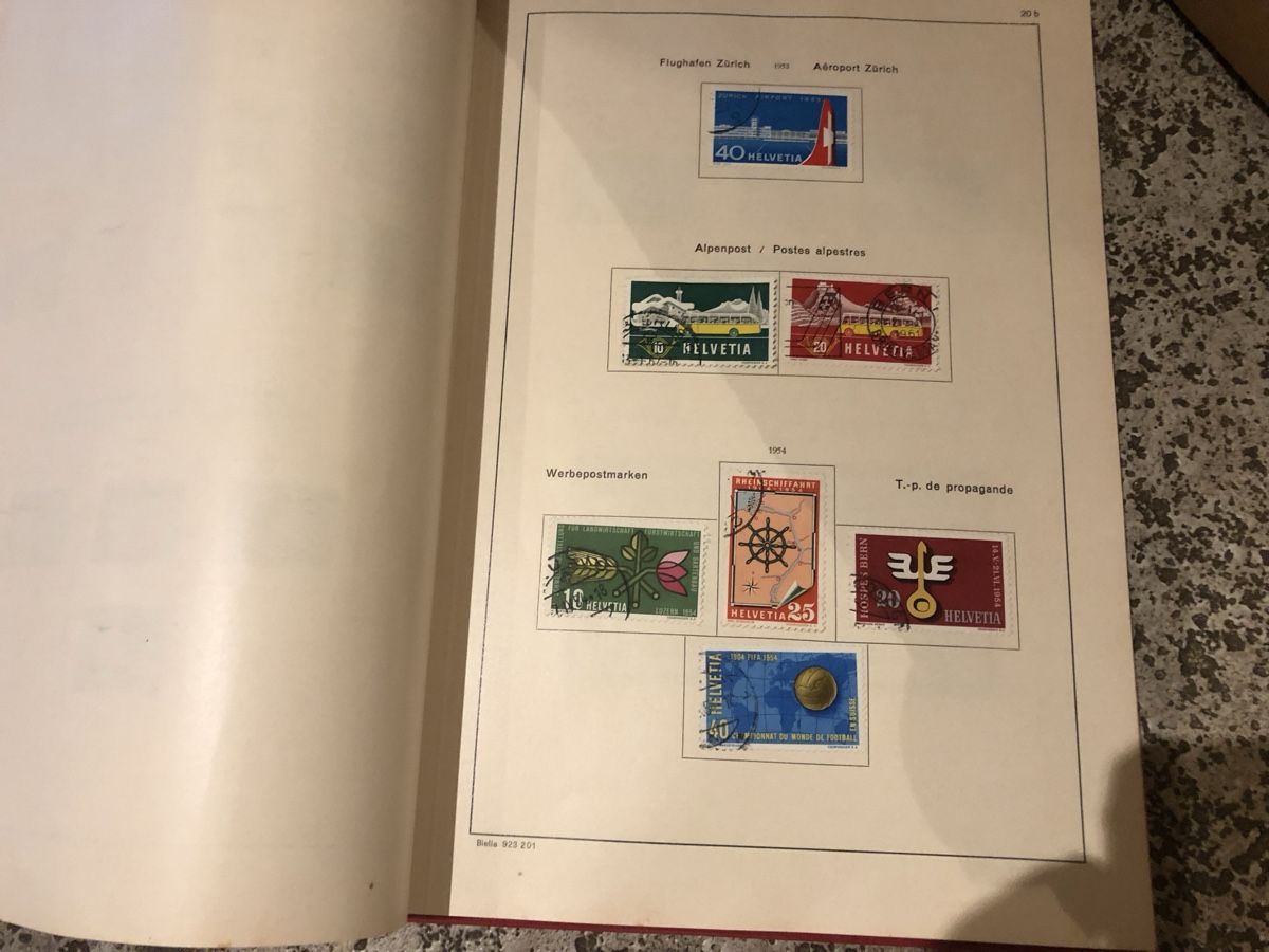 Tutti i francobolli: Bananenschachtel mit Briefmarken – Usato da Lufingen venduto da Rac0 3