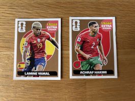 Ab CHF 1.- Zwei Panini Extra Sticker Lamine Yamal