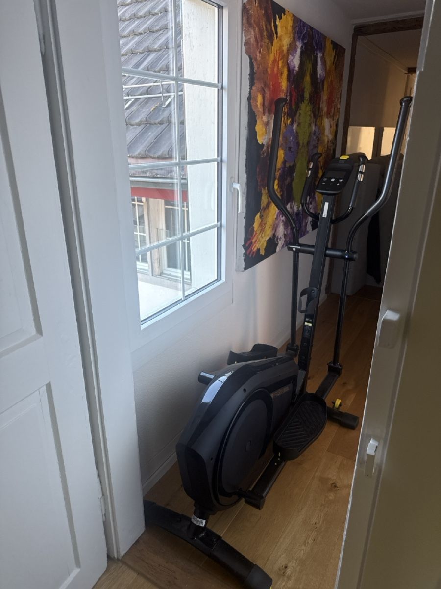 Decathlon Vélos d'appartement: Crosstrainer Domyos E-Connected schwarz – D'occasion à Meilen par eli_pq5r