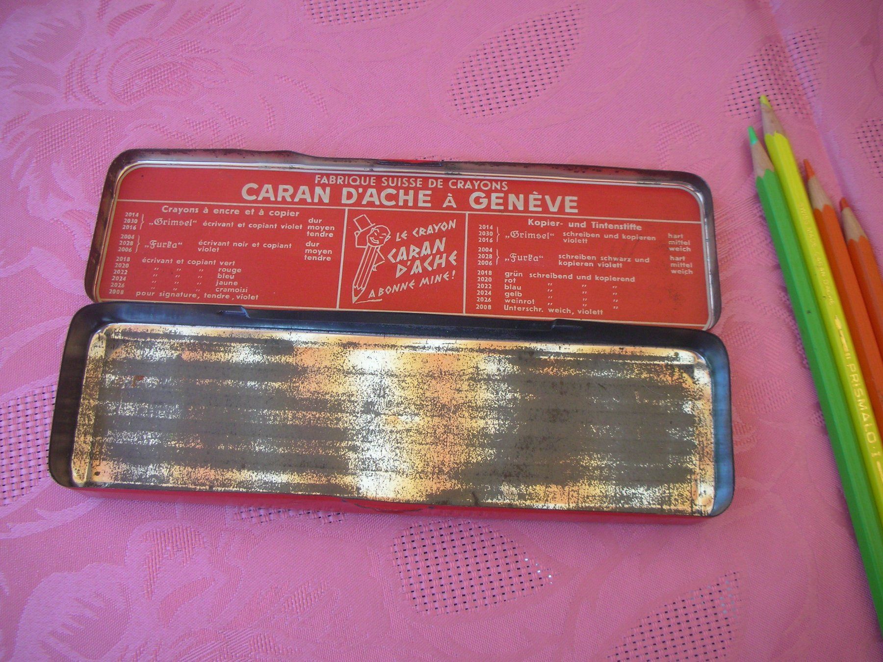 Caran D'Ache Stifte & Marker: CARAN  D'ACHE SCHACHTEL – Gebraucht aus Rheinfelden von Javea4 1