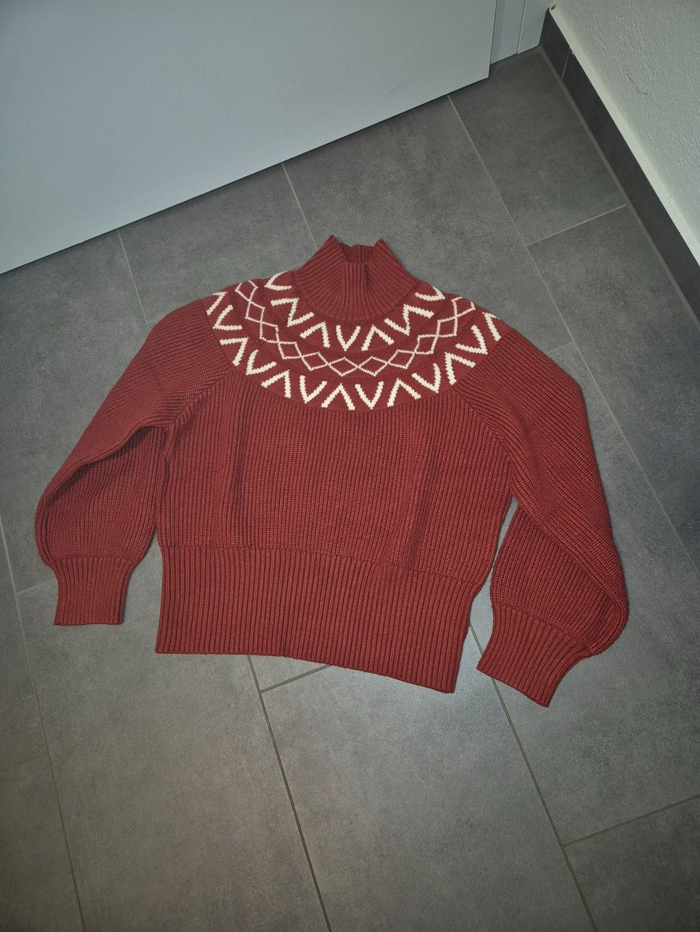 Maglioni & Felpe: Fair Isle Knit Strickpullover Rollkragen VARLEY – Nuovo (secondo la descrizione) da Bern venduto da dia_yv66 4