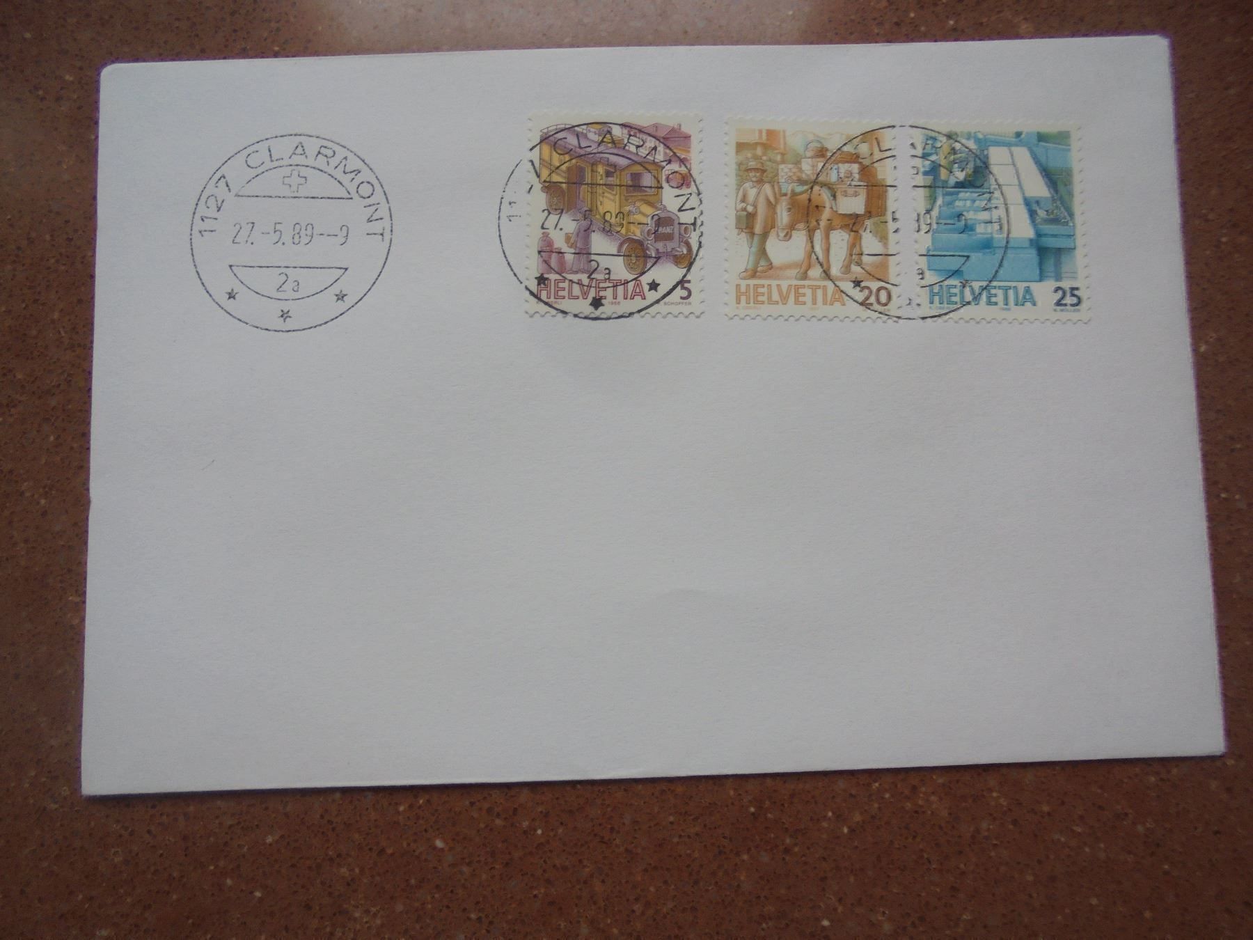 Tutti i francobolli: Enveloppe affranchie timbres - 1989 – Nuovo (secondo la descrizione) da Vessy venduto da mafabe