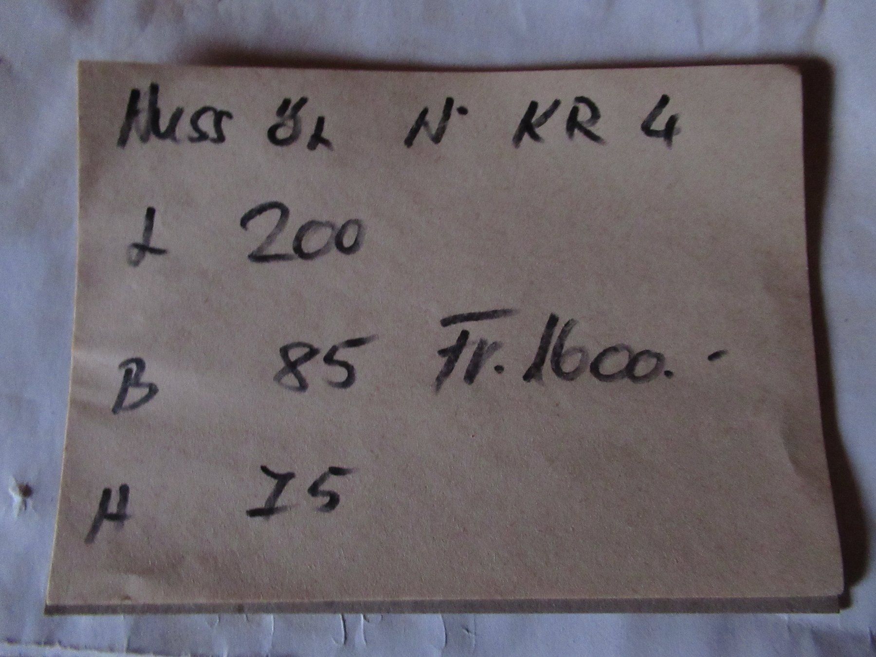 Tische: Beizentisch (Nuss/200) – Neu (gemäss Beschreibung) aus Berg SG von Pizza58 8