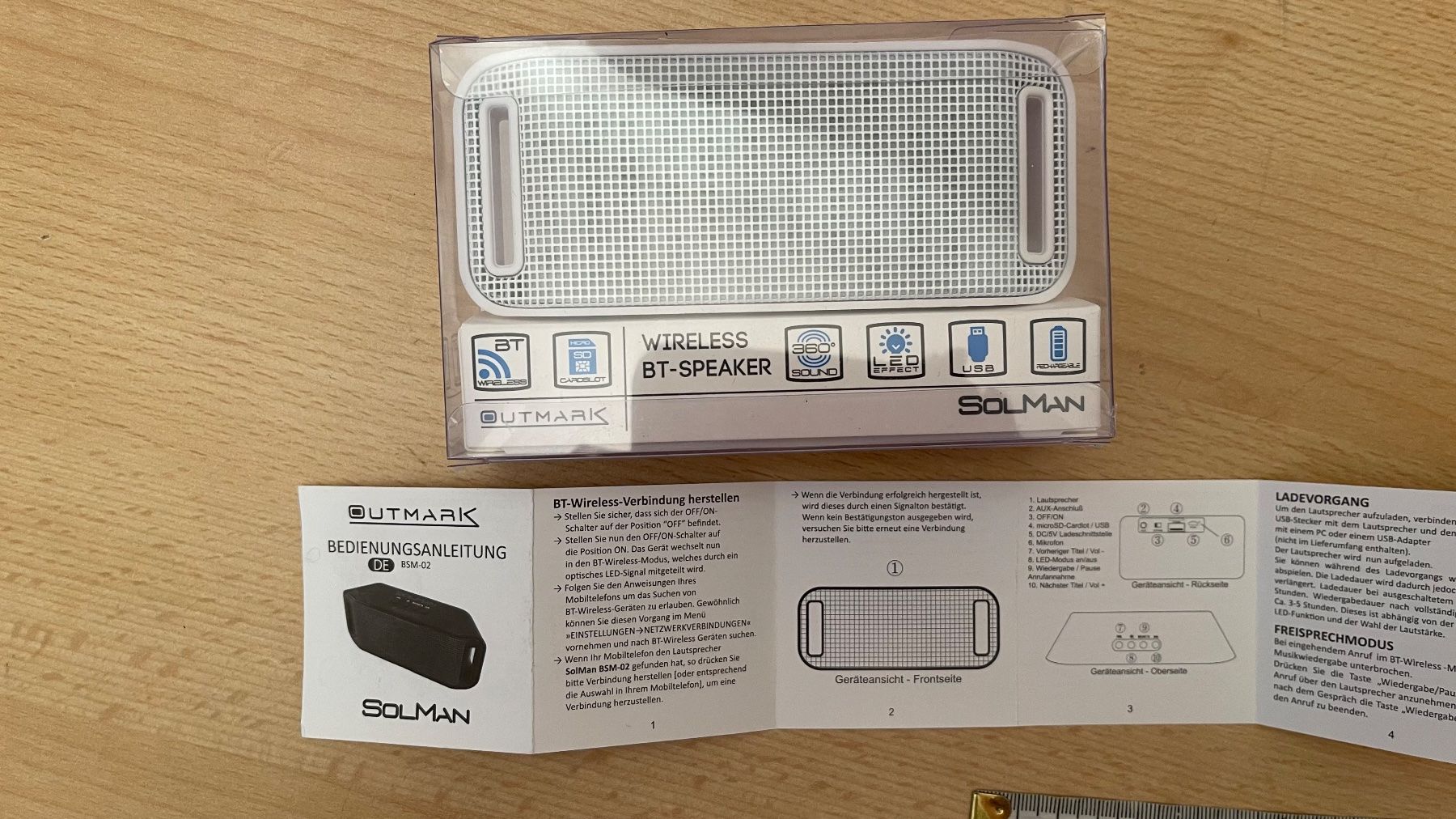 Casse acustiche: SOLMAN Wireless BT-speaker Neu/NP39CHF Schallsäule – Nuovo (secondo la descrizione) da Kölliken venduto da Hap-7 1