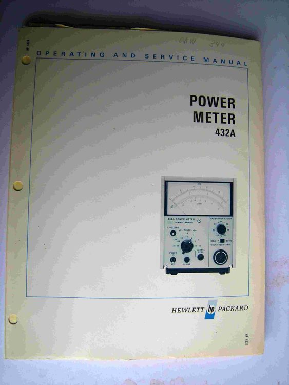 Power - Meter HP 432A (Defekt) in Schönenberg ZH für CHF 90 – nur ...