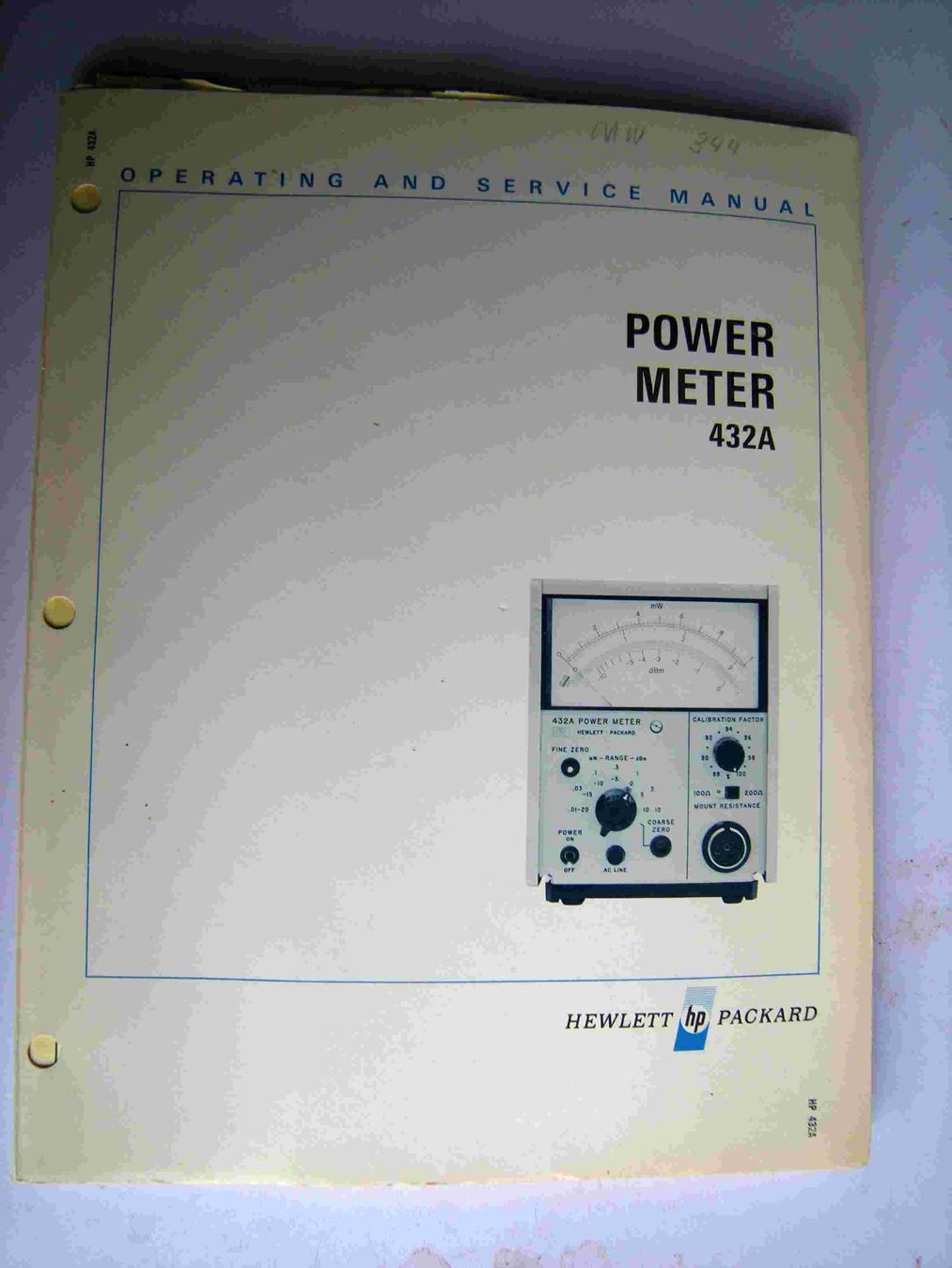 Hewlett Packard Messen: Power - Meter HP 432A – Defekt aus Schönenberg ZH von Ku4711 2