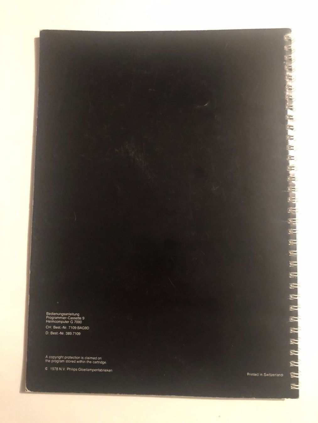 Philips Konsolen: Philips Videopac 9 Display Command + Lehrbuch – Gebraucht aus Kestenholz von Matti_10 2