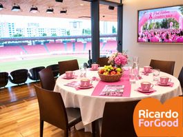 VIP-Loge am Pink Ribbon Charity Walk