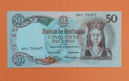50 Escudos Portugal * CAPICUA *