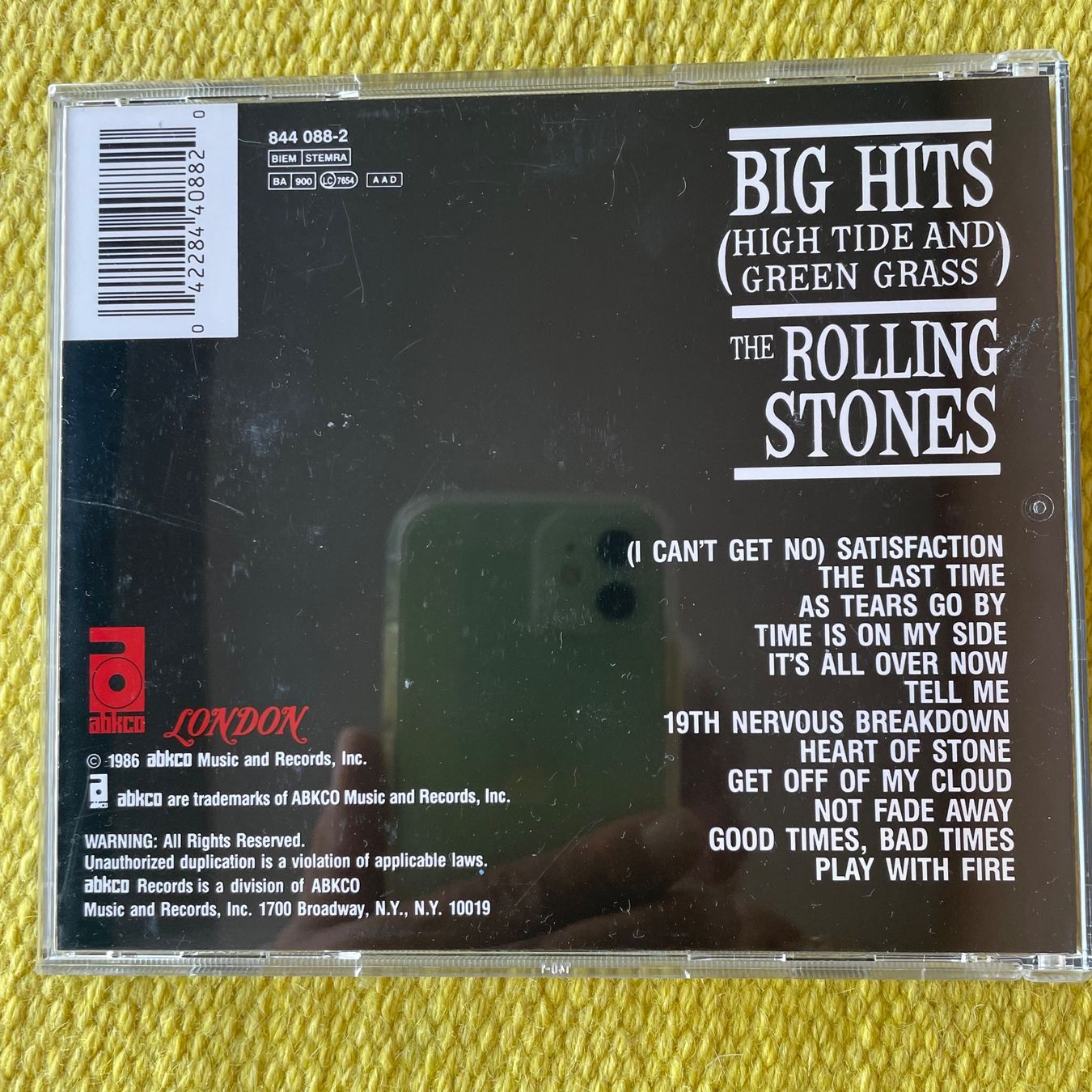 CD: ROLLING STONES-BIG HITS – Usato da Rorschacherberg venduto da CD-Roli 1