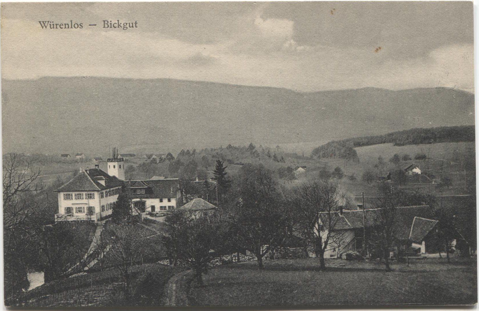 Cartoline postali: WUERENLOS AG 1910 Bickgut – Usato da Rothrist venduto da Clanx